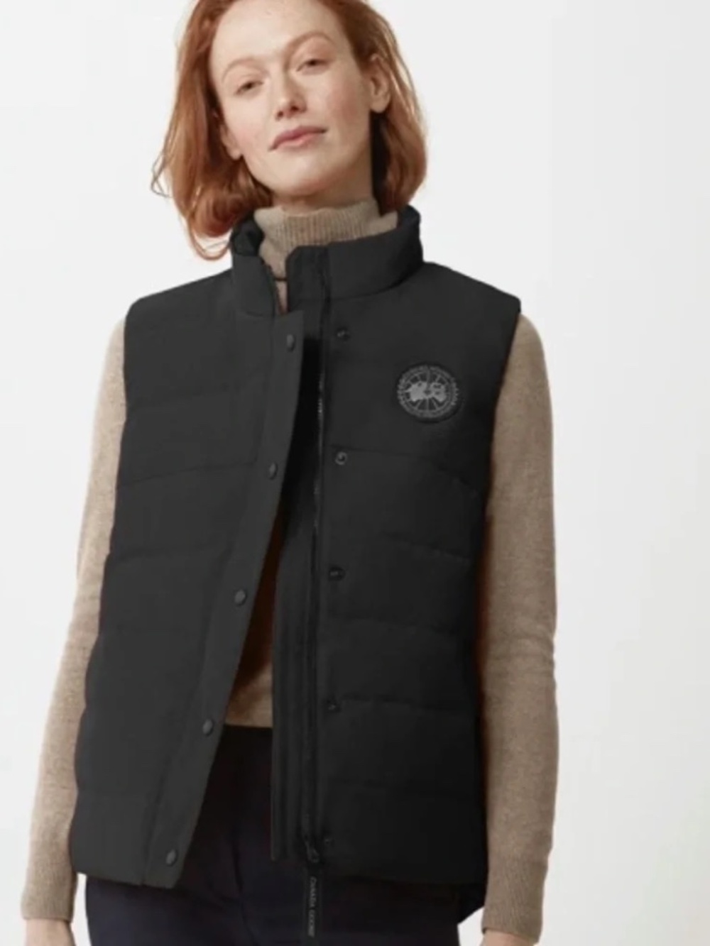 NWOT Canada Goose Freestyle Vest Black Label Women's Size XL Authentic Black